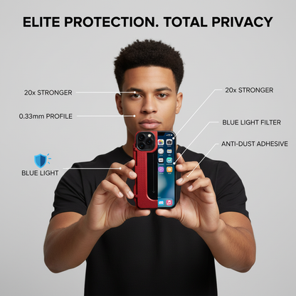 Apex Privacy Premium Glass Screen Protector for iPhone 16 Pro